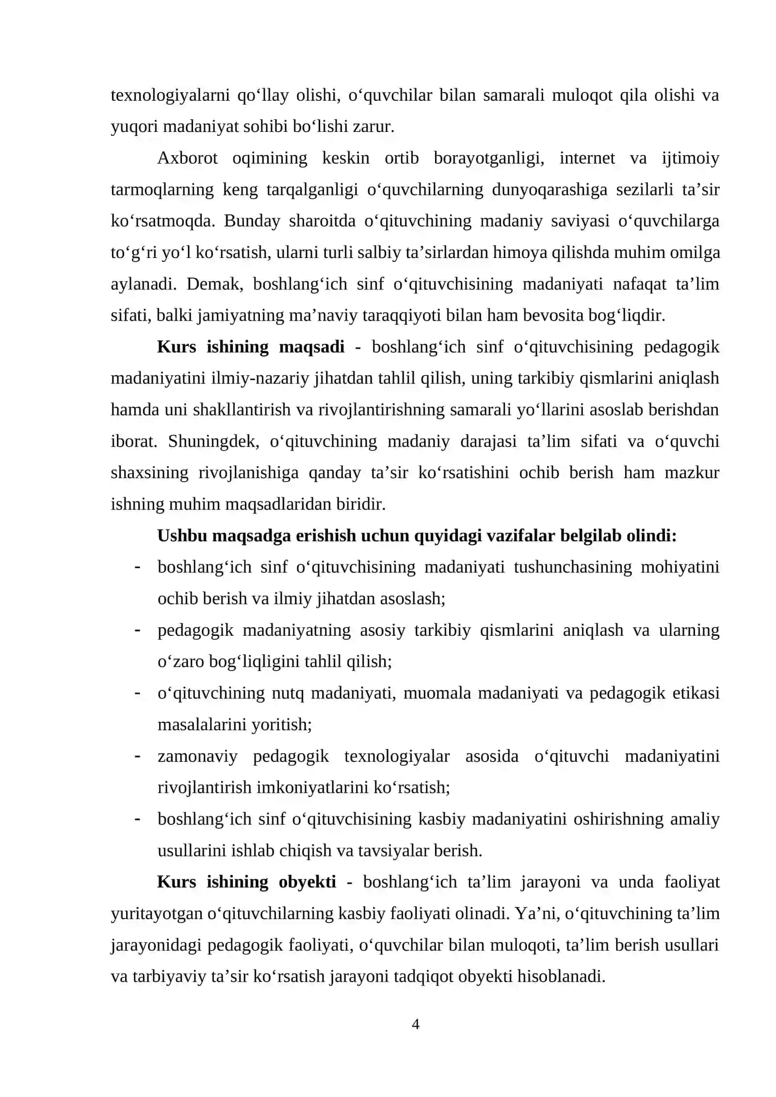 Boshlang‘ich sinf o‘qituvchisining madaniyati 4