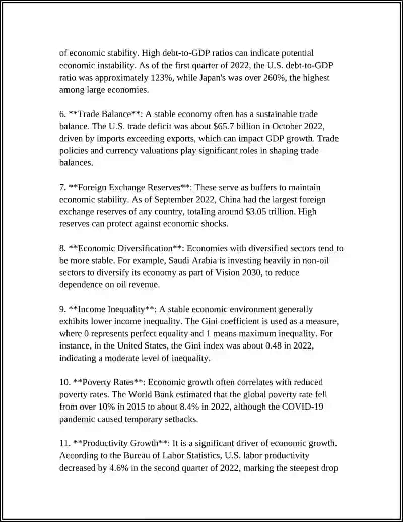 Economic Growth and Stability 4