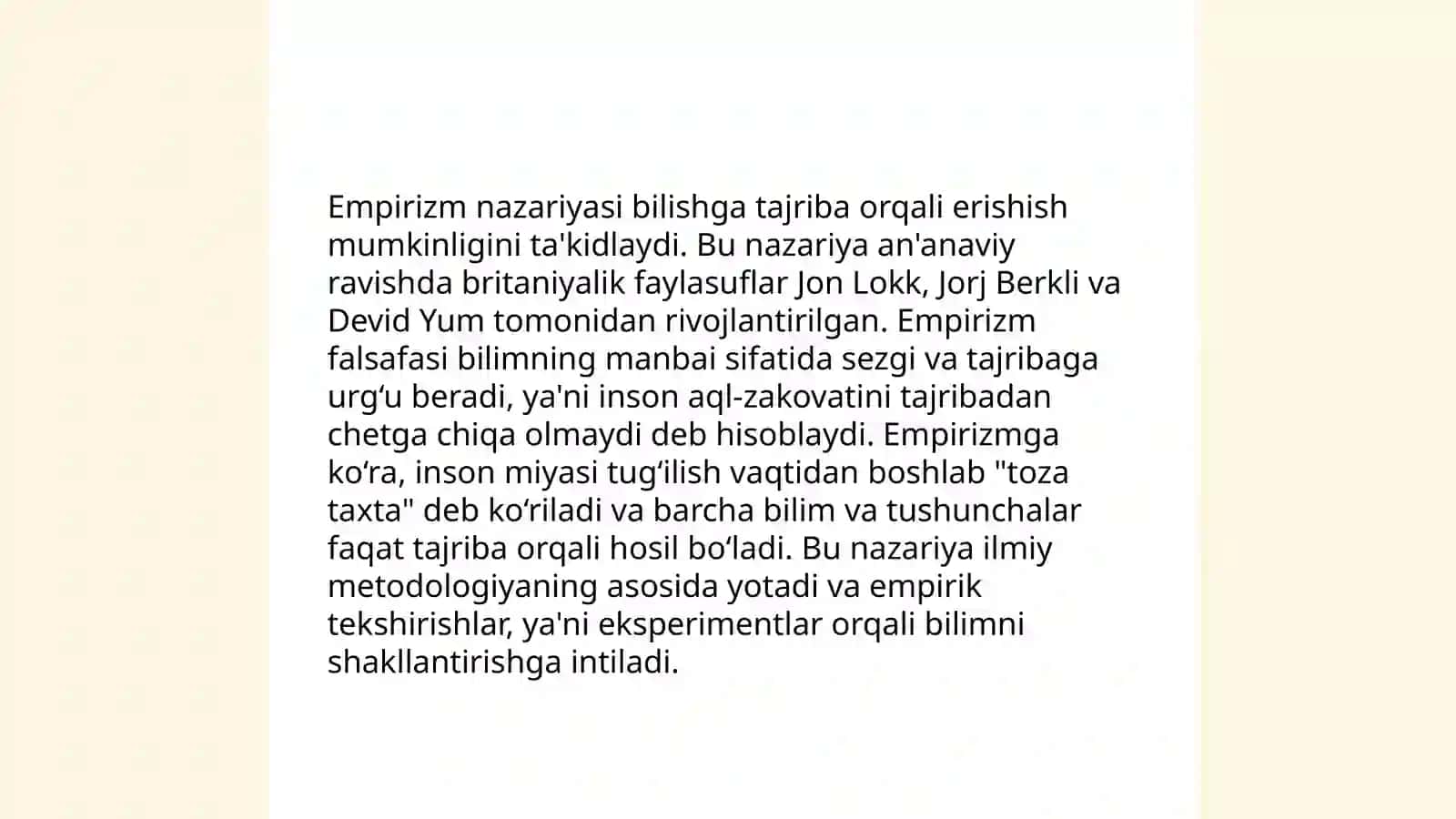 Yangi davr G‘arb falsafasi 4
