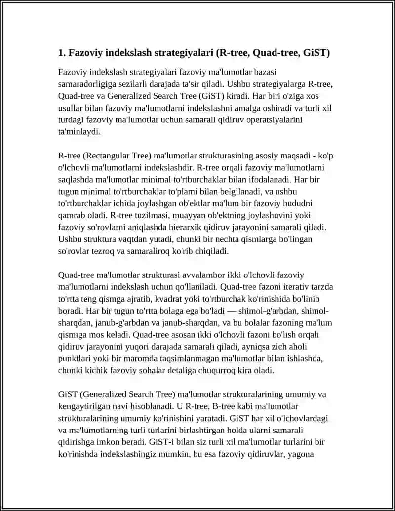 Fazoviy indekslash strategiyalari 4