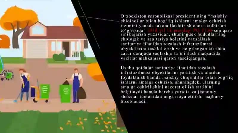 Shahar hududini tozalash turlari va muddatlari 4