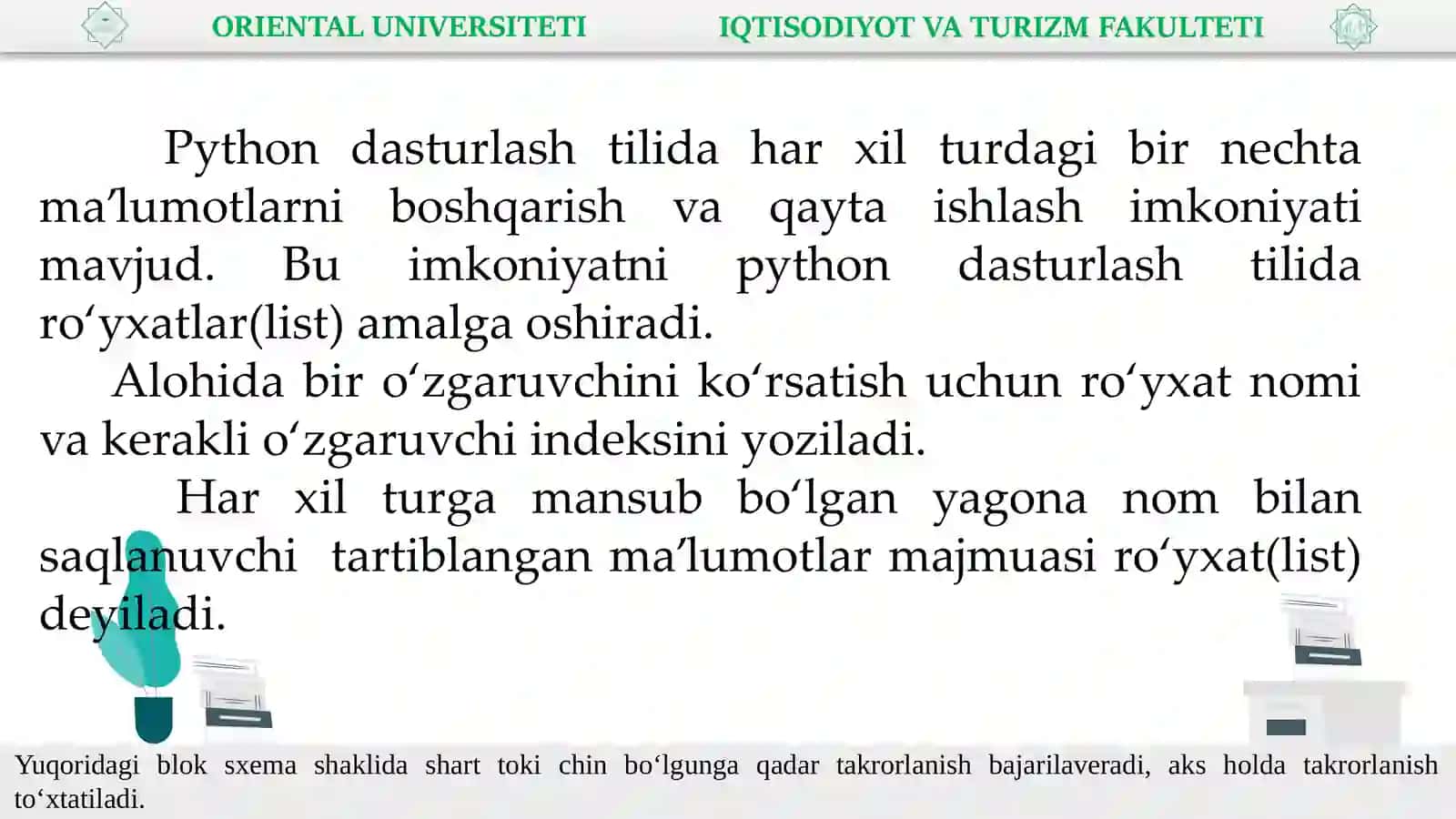 Dasturlashtexnologiyalarifani 4