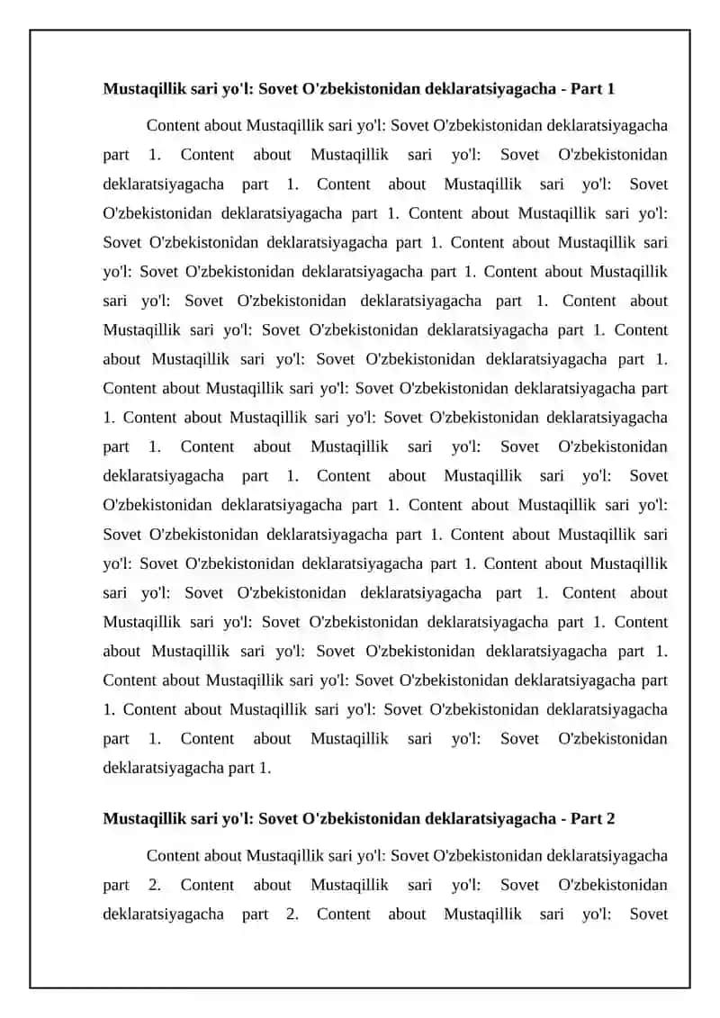 Mustaqil Ishtirok 4