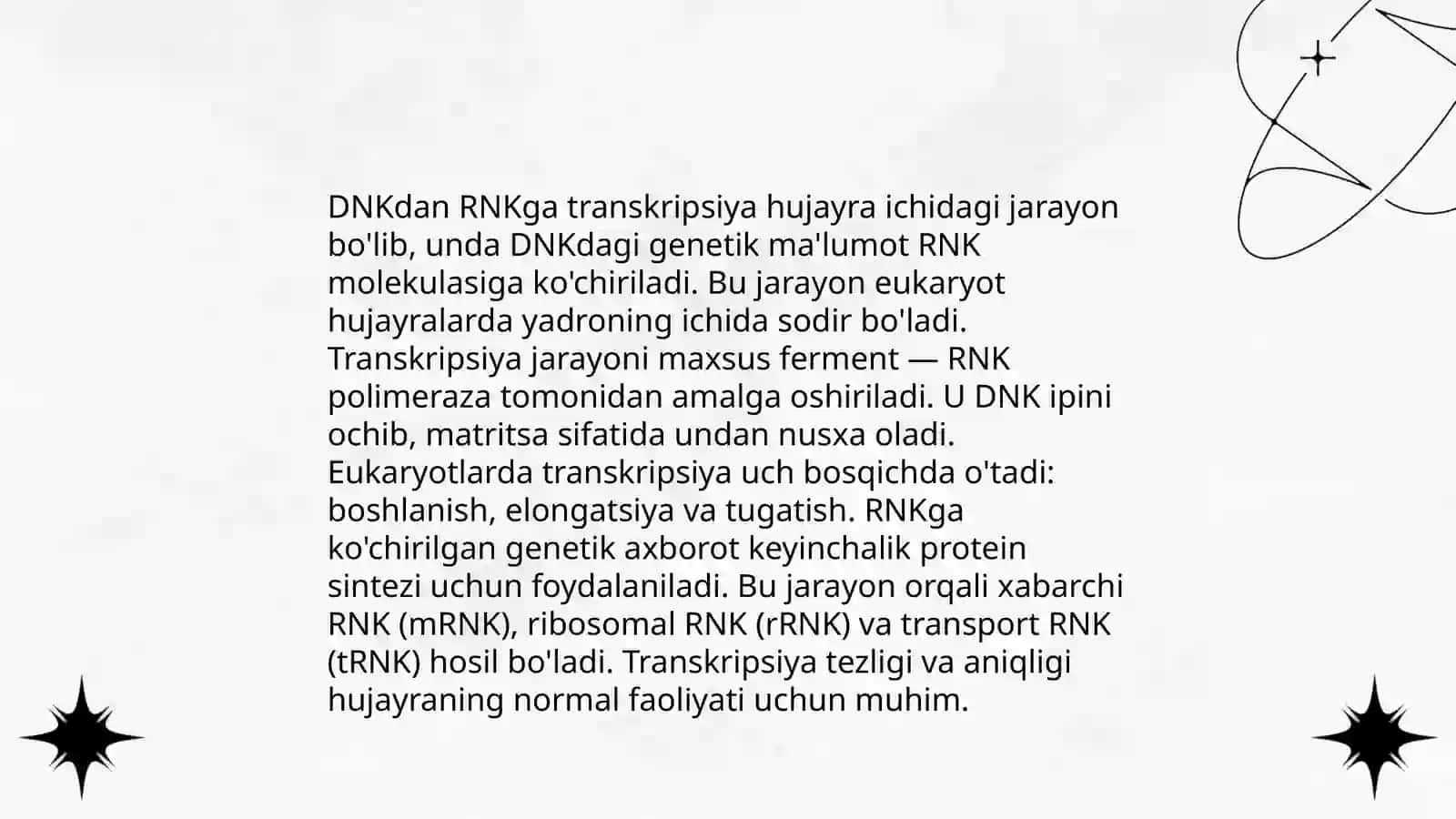 Transkripsiya va unga xos xususiyatlar 4