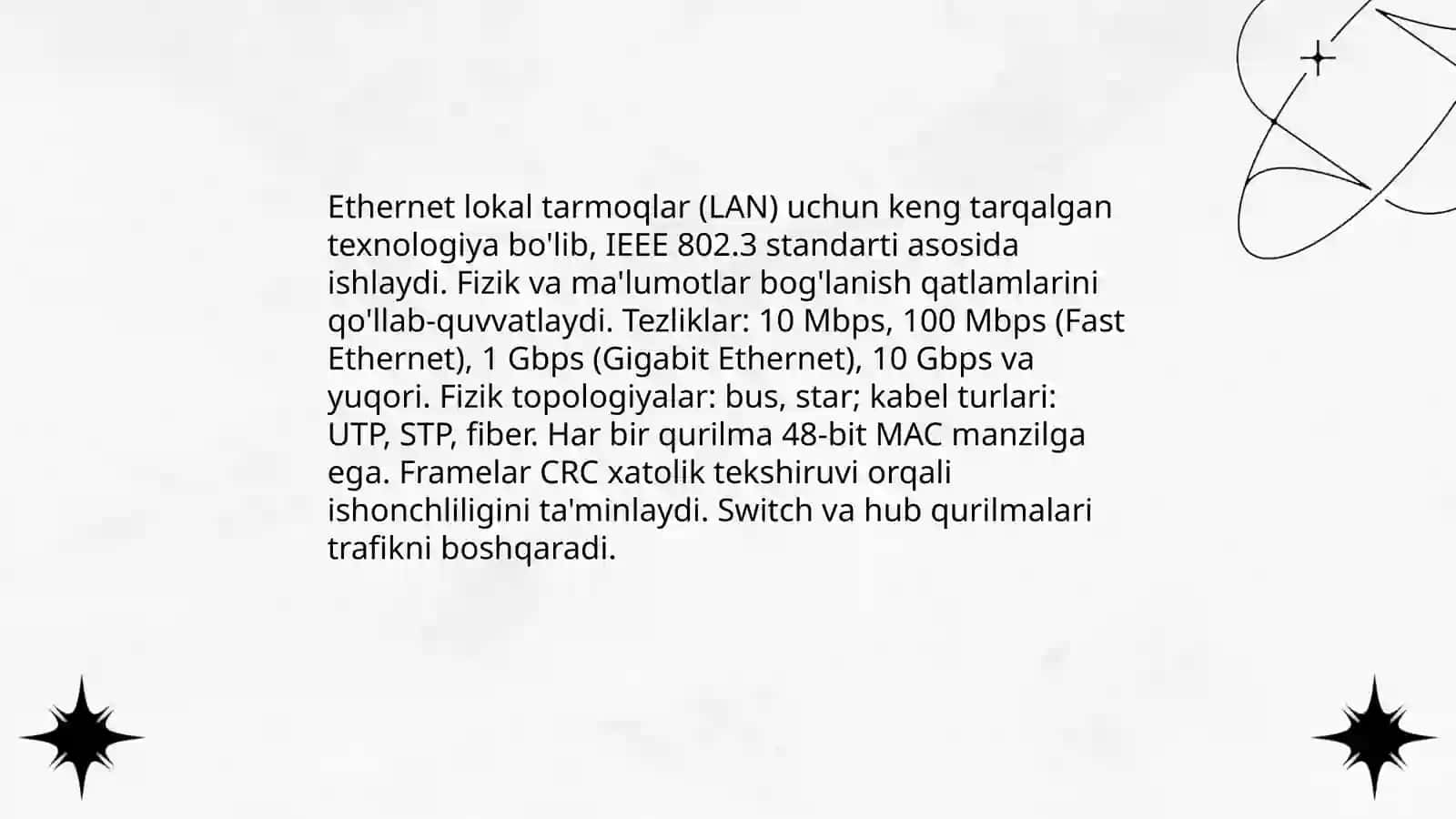 Tarmoqli texnalogiyalar va internet xizmatlari 4