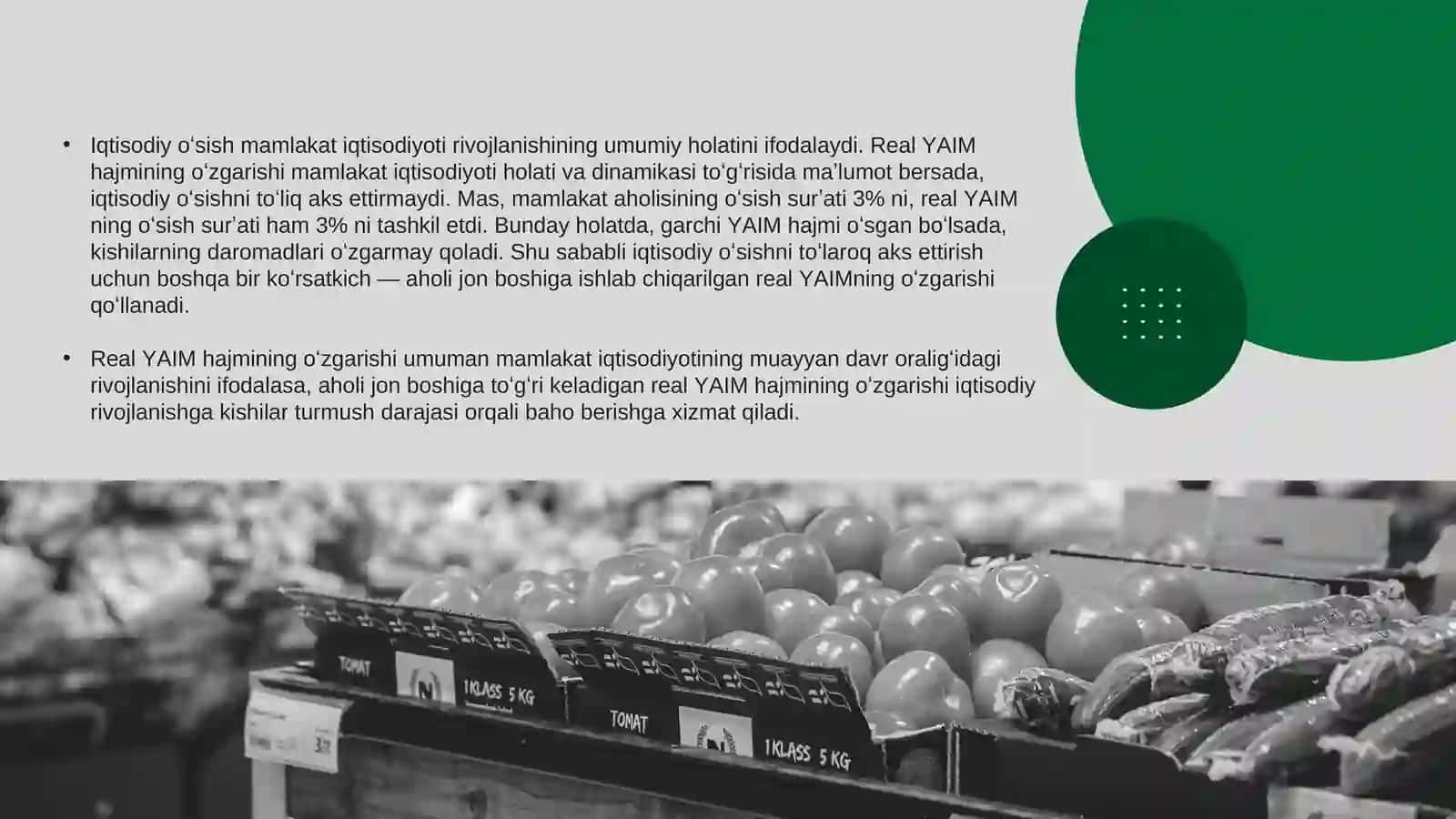 IQTISODIY ÒSISH FANIDAN MUSTAQIL ISH 4