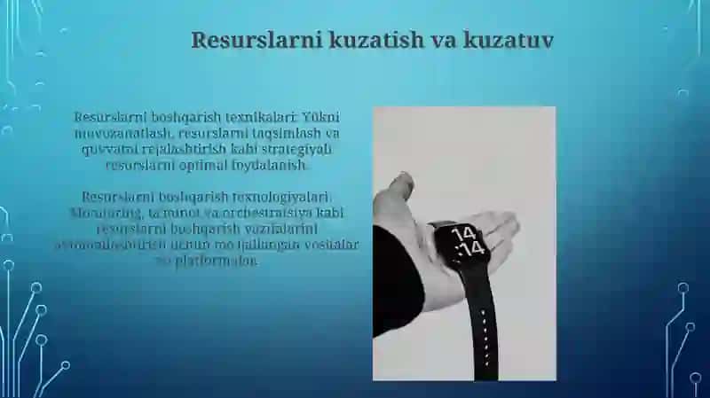 Resurstejamkor texnika va texnologiyalar 4