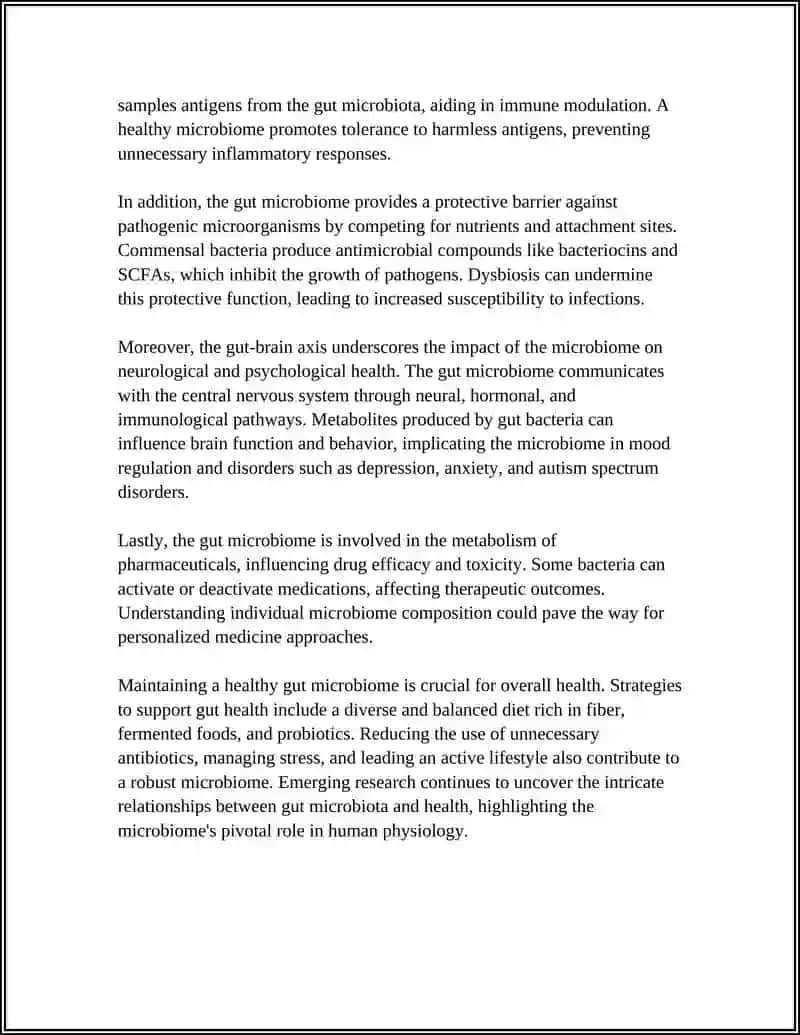 Gut Microbiome Basics: Composition and Functions 4