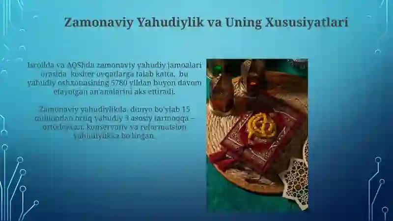 Yahudiylik dini va anana marosimlari 4