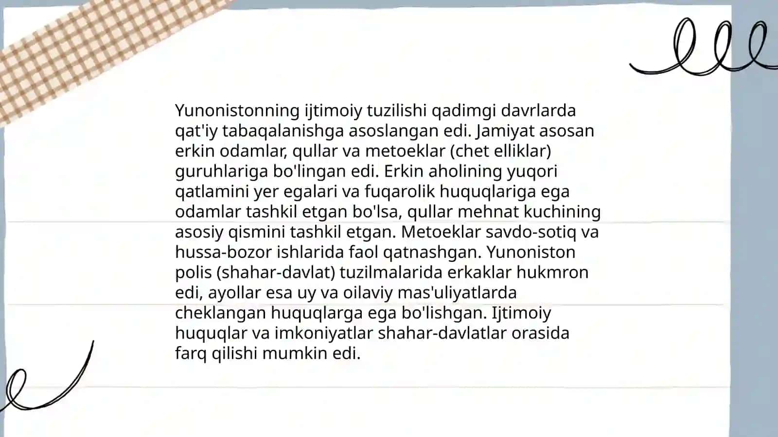 MILODDAN AVVALGI V-IV ASRLARDA YUNONISTON POLIS TIZIMINING INQIROZI 4