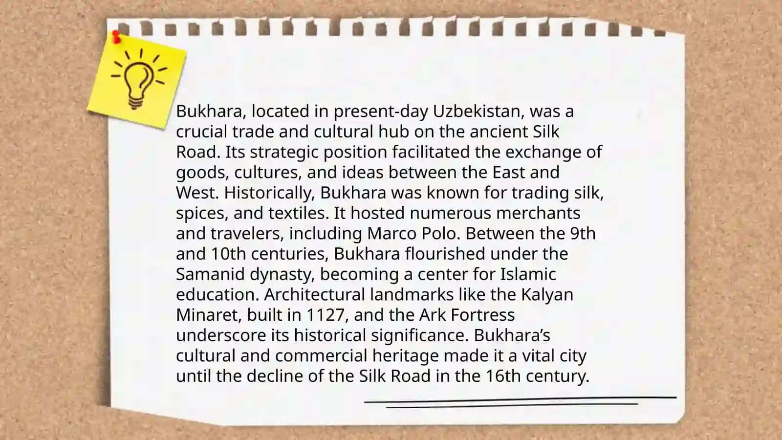 History of Bukhara (construction, history, area, population, climate) 4