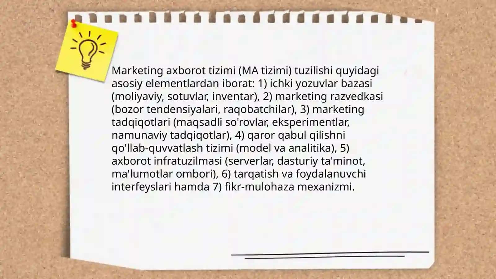 Marketing tizimida axborot ta'minoti 4