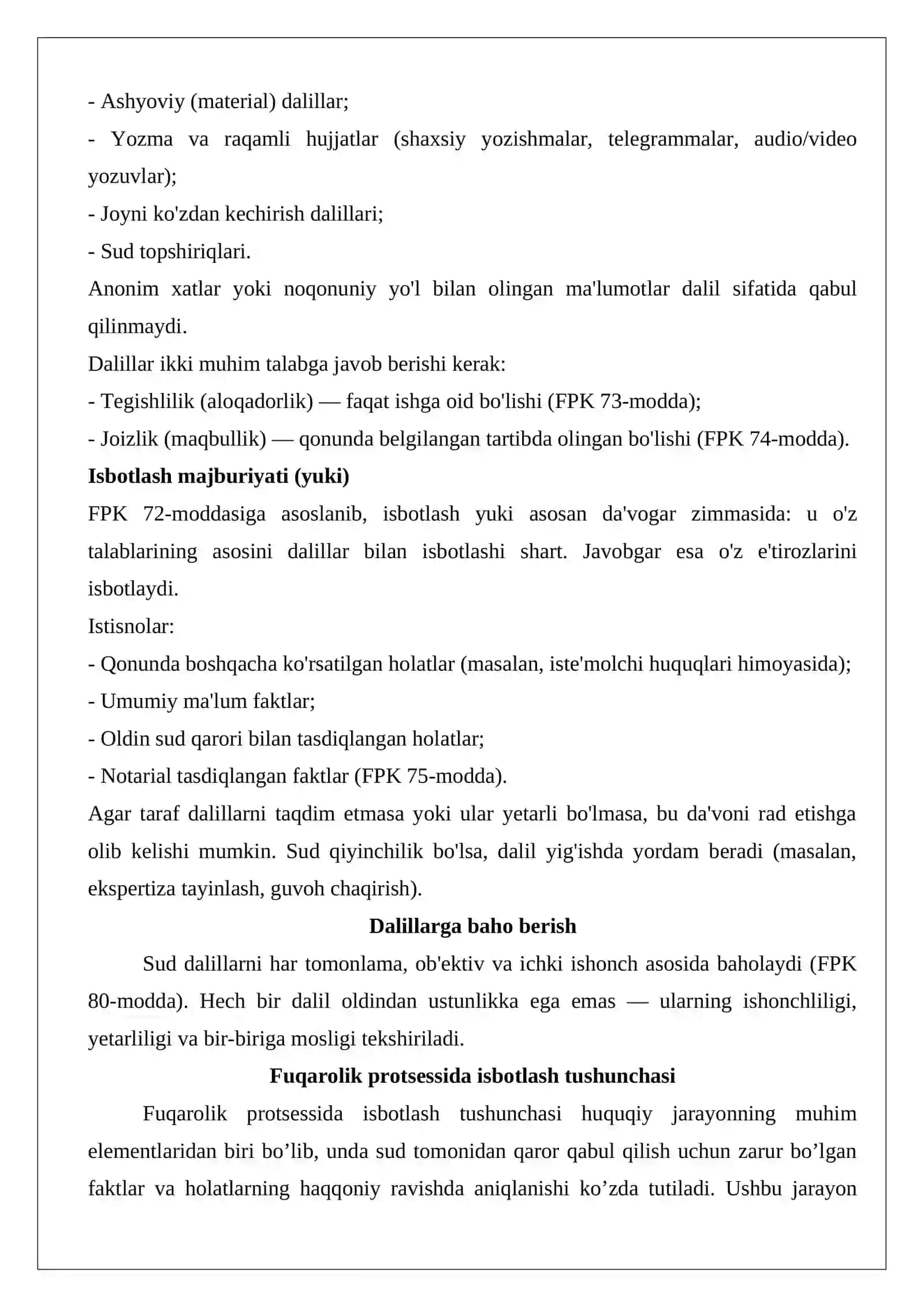 Dalil va isbotlash tushunchasi 4