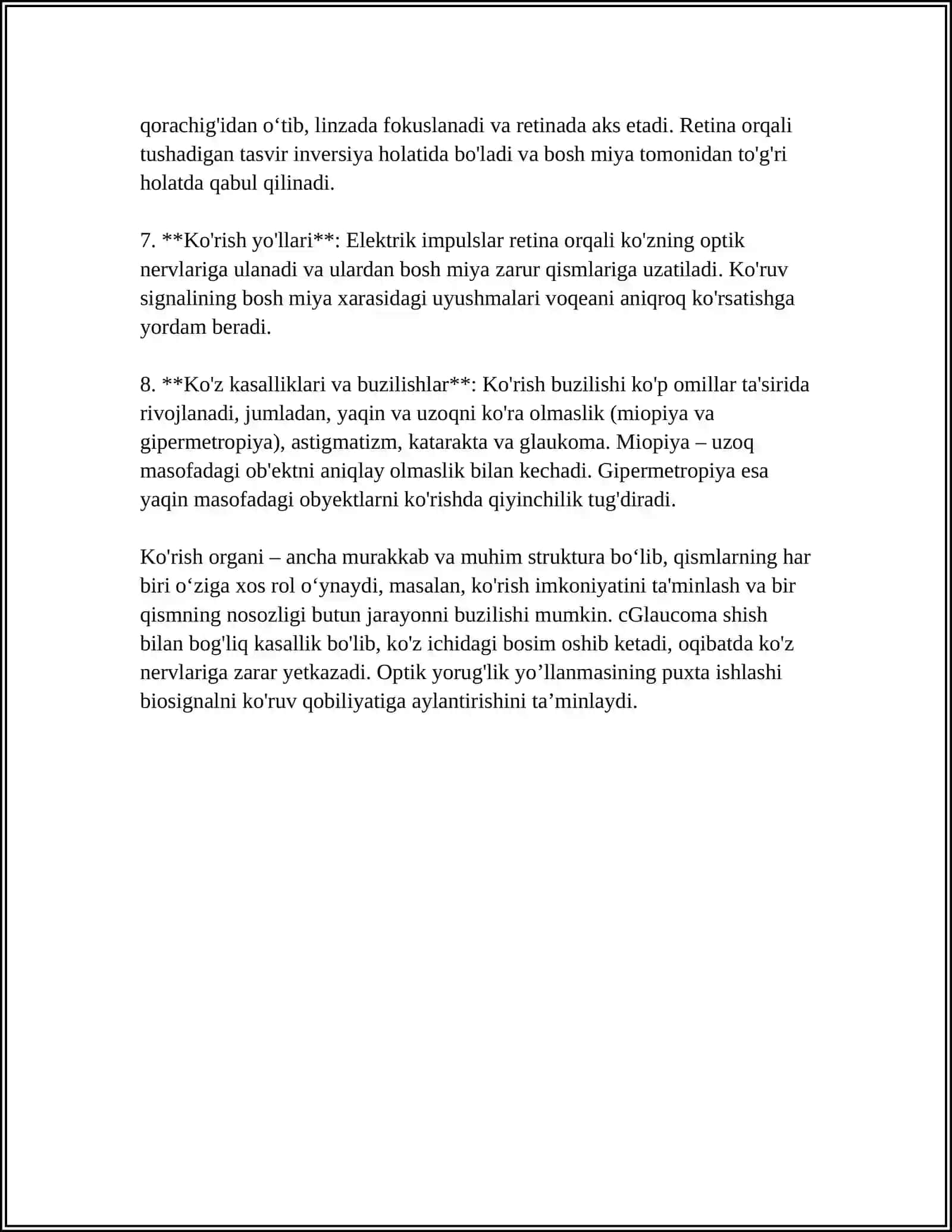 KO'RUVA'ZOSINI LOR KASALLIKLARIDA O‘ZGARISHI 4