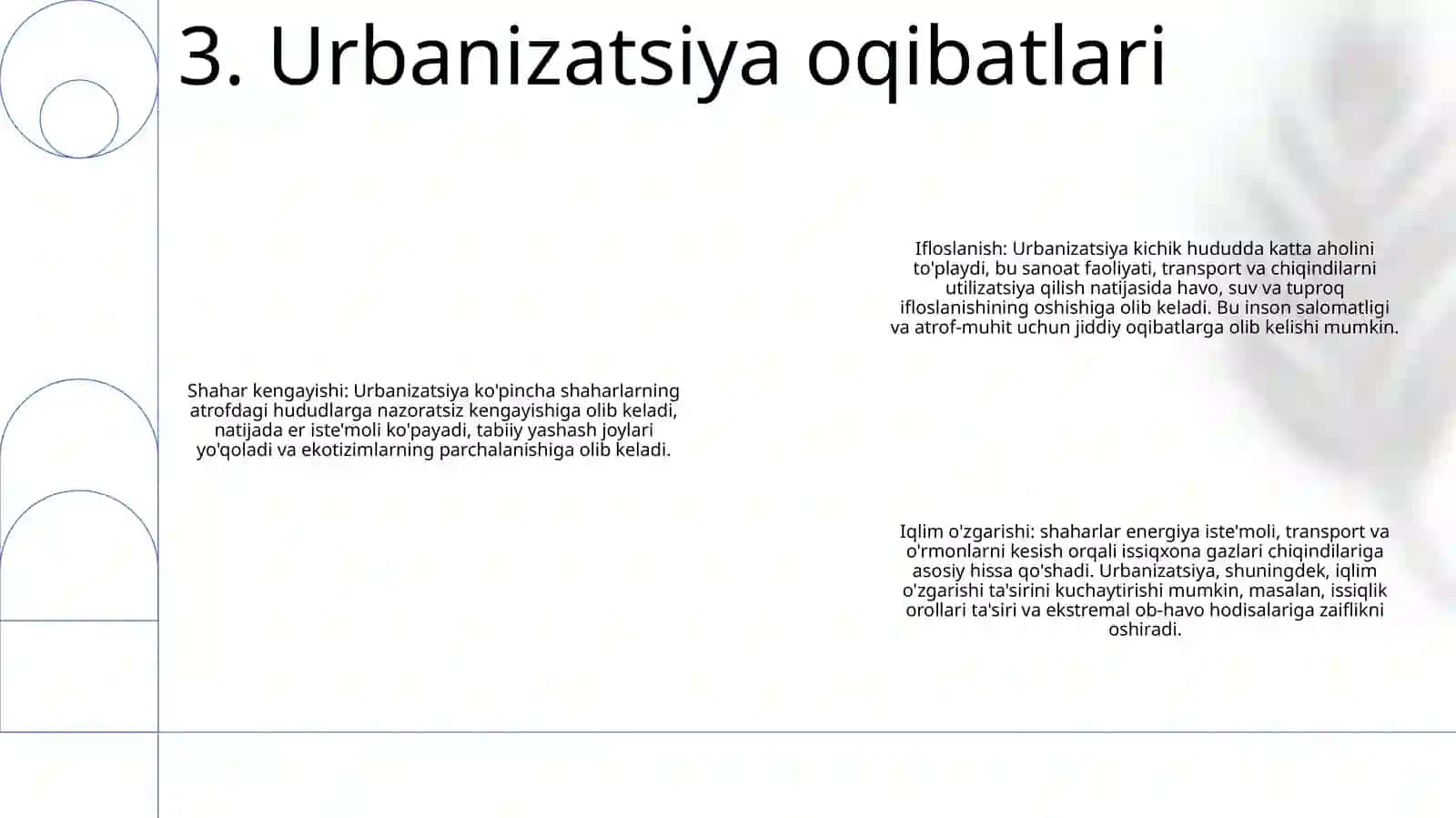 Urbanizatsiya Va Atrof Muhit Muammolari 4