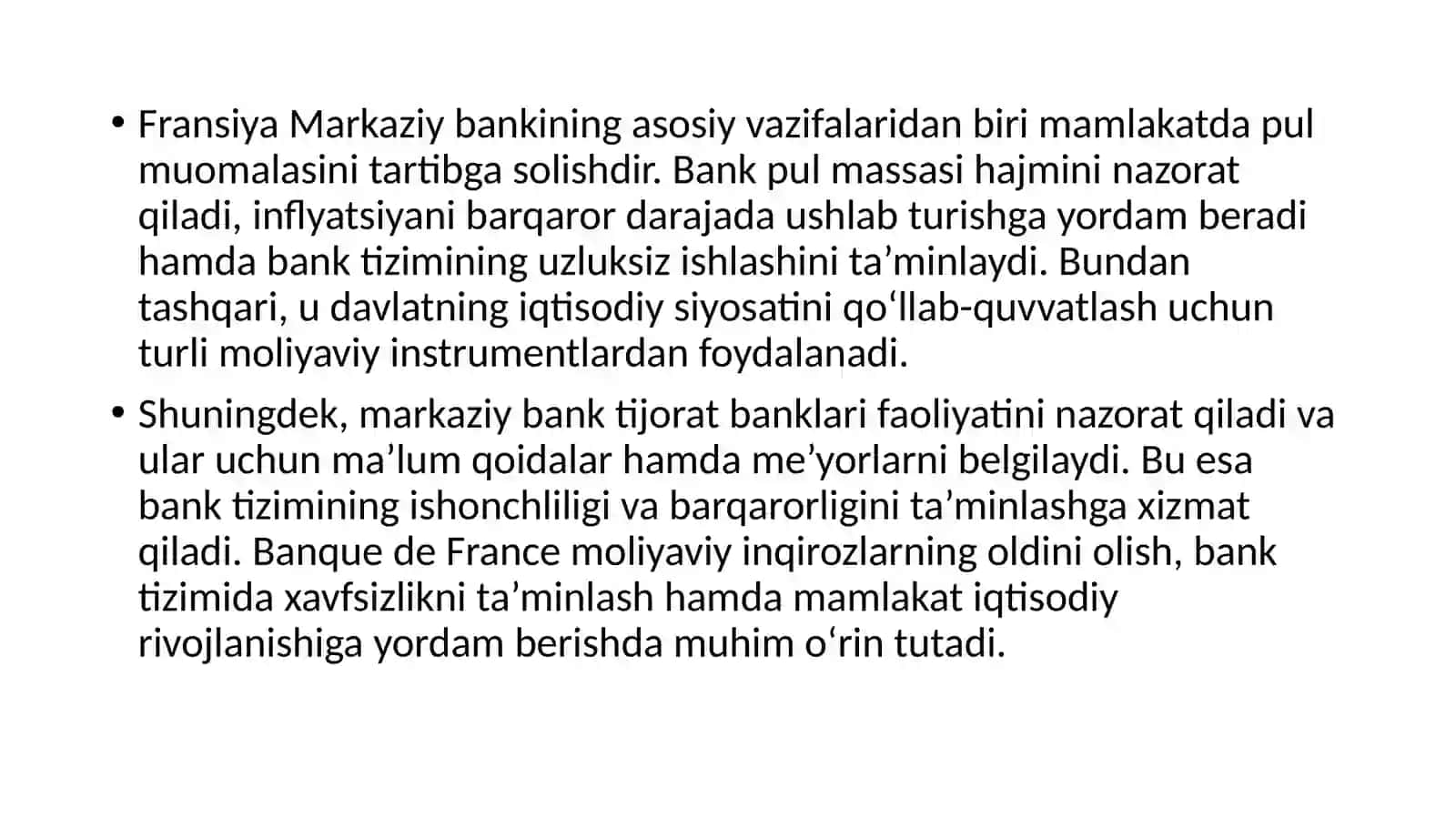 Fransiya bank tizimi 4