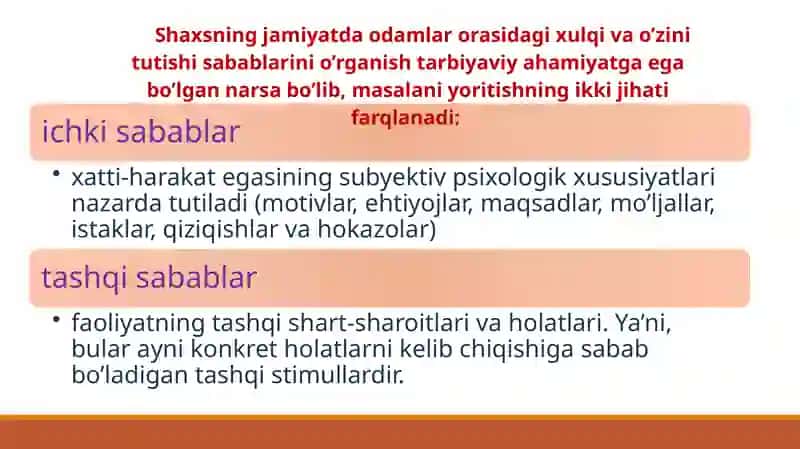 Motiv, motivasiya va hissiyot 4
