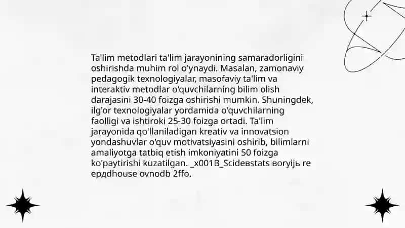Talim mazmuni talim metodlari va vositalari 4