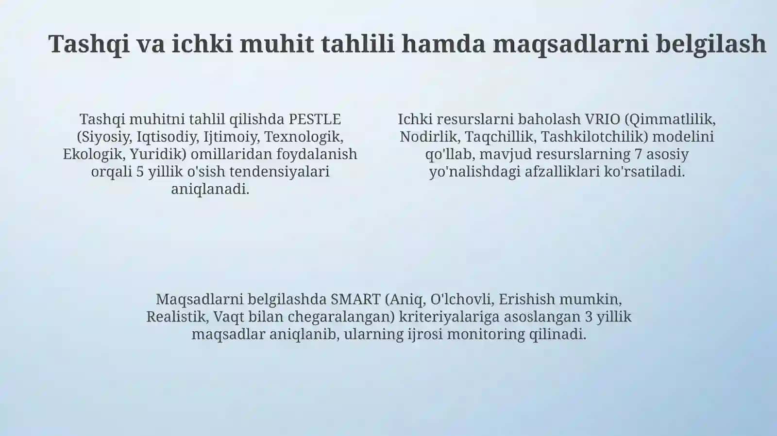 Qishloq xo’jaligida strategik boshqarish 4