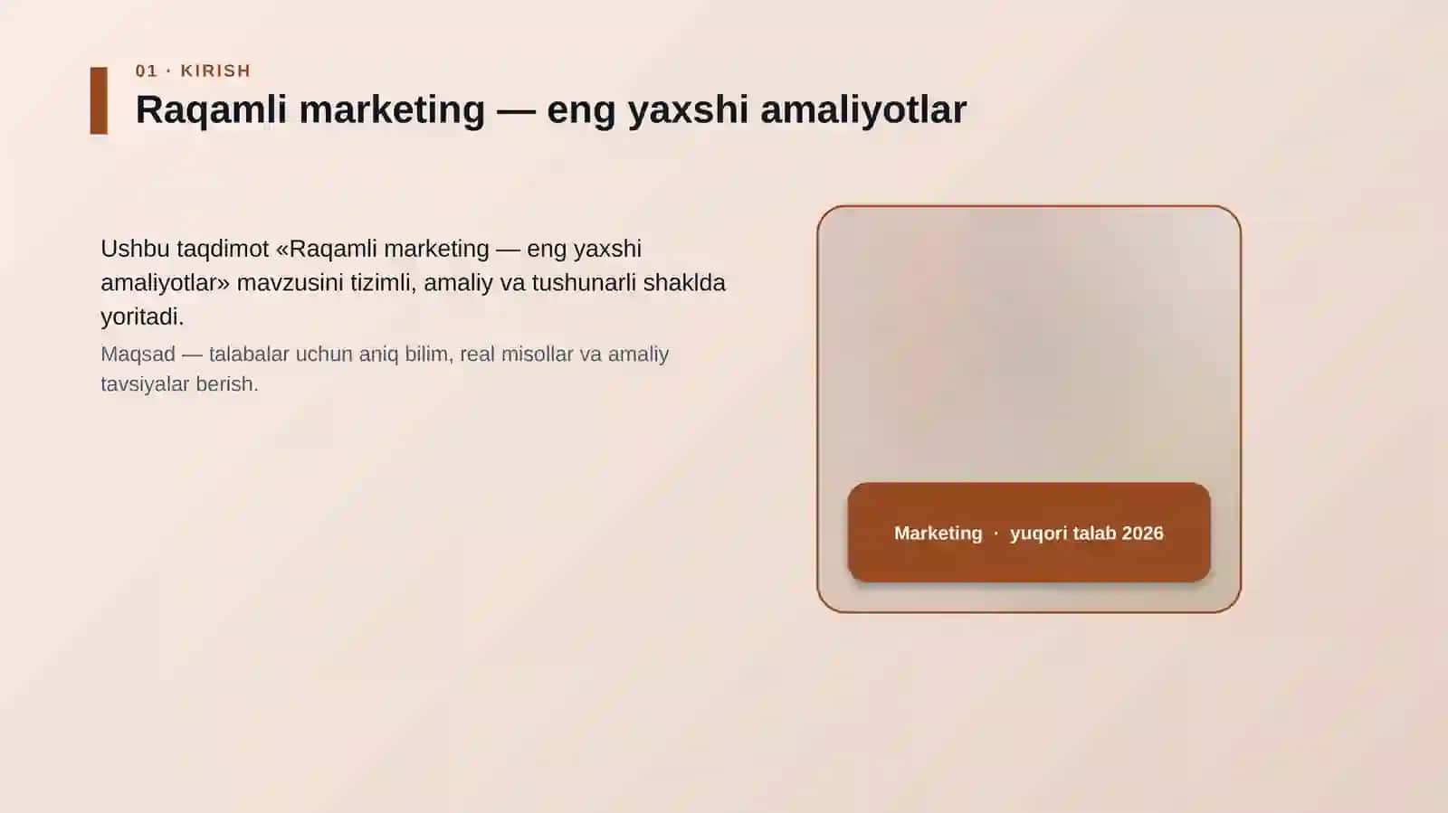 Raqamli marketing — eng yaxshi amaliyotlar 4