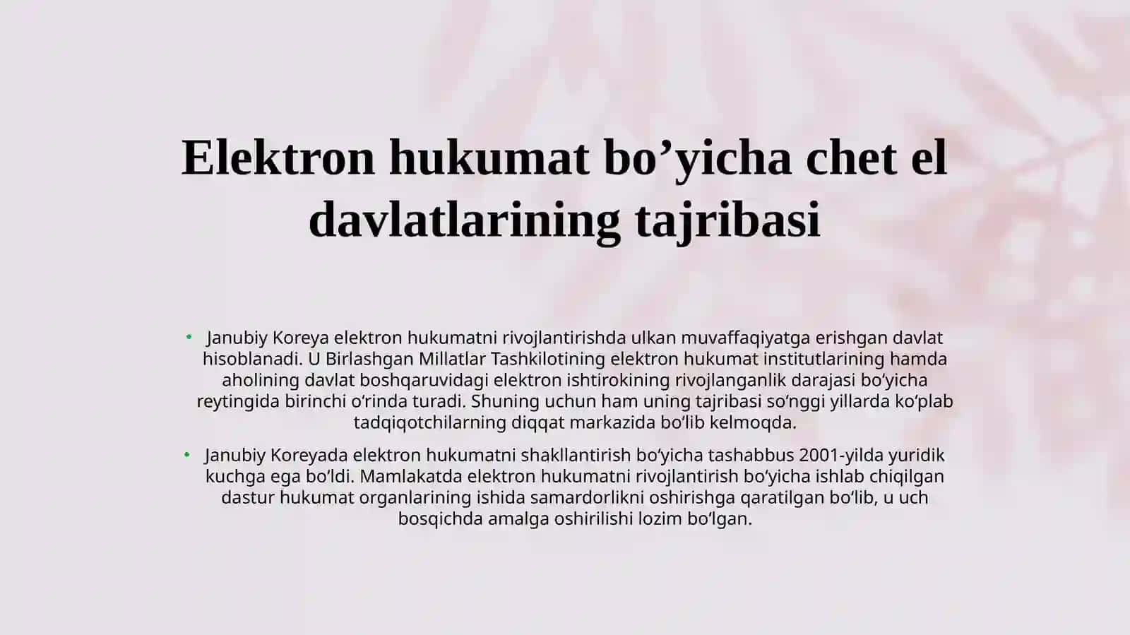 Elektron hukumat tizimining iqtisodiy samarasi 4