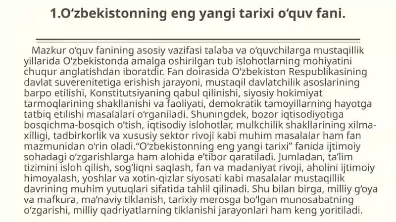 O'zbekistonning eng yangi tarixi 4