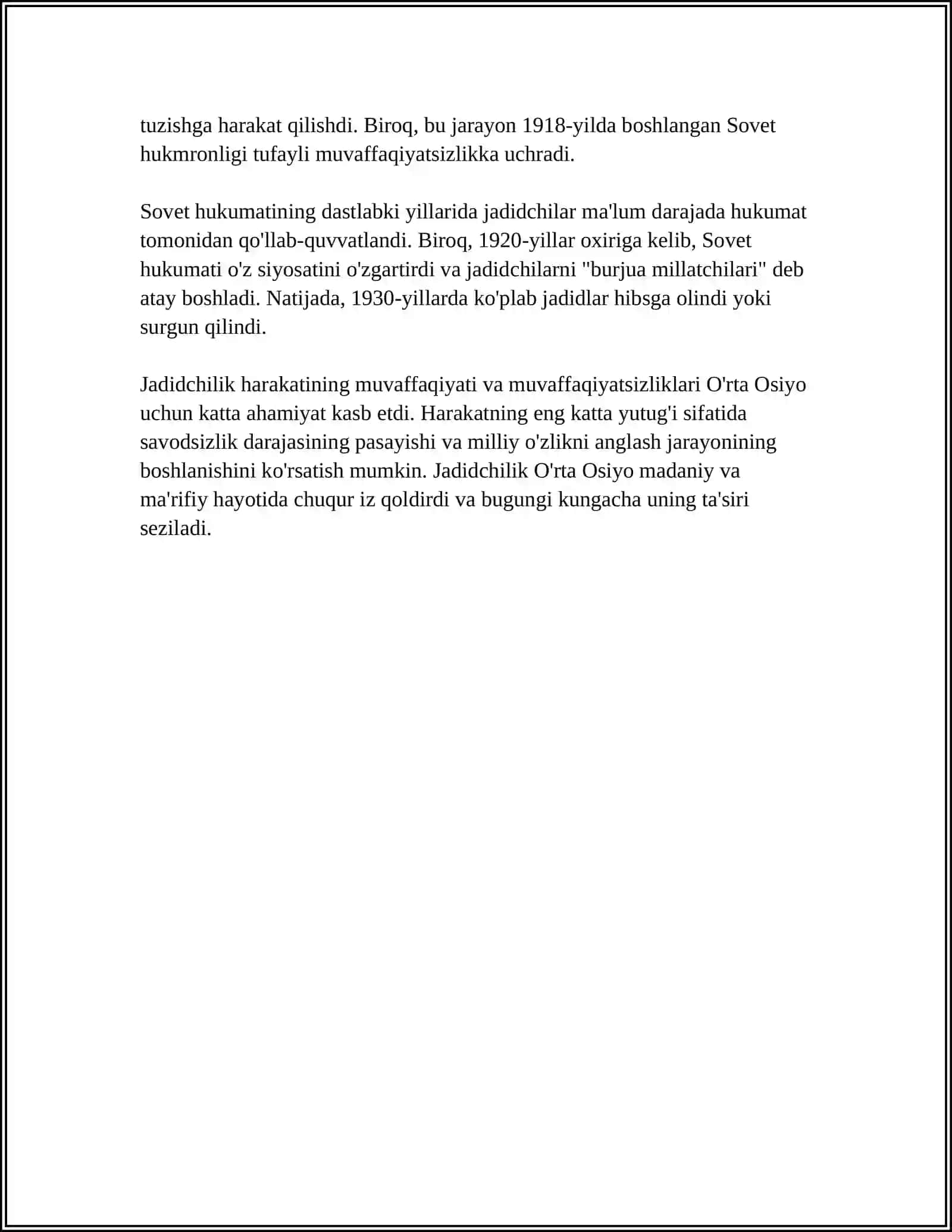 Jadidchilik Xarakati Pedagogik Gʻoyalari 4