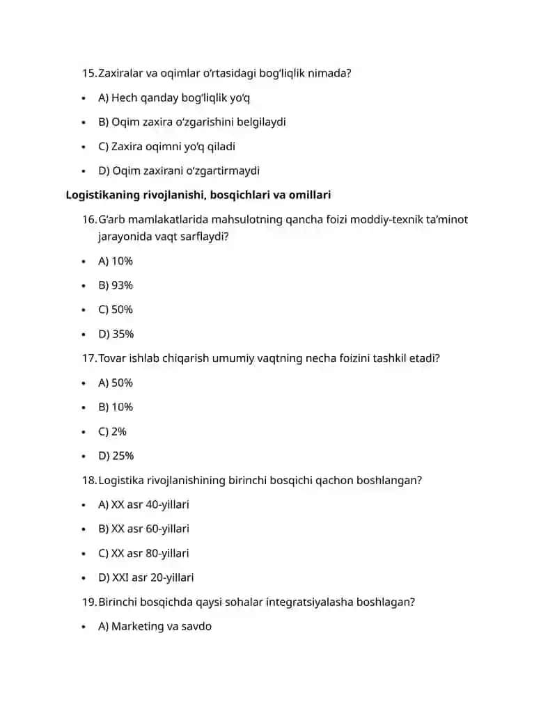 Logistika tushunchasi va mazmuni 4