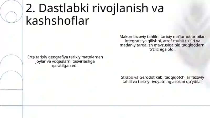 Tarixiy geografyaning vazifalari shakllanishi va taraqqiyoti 4