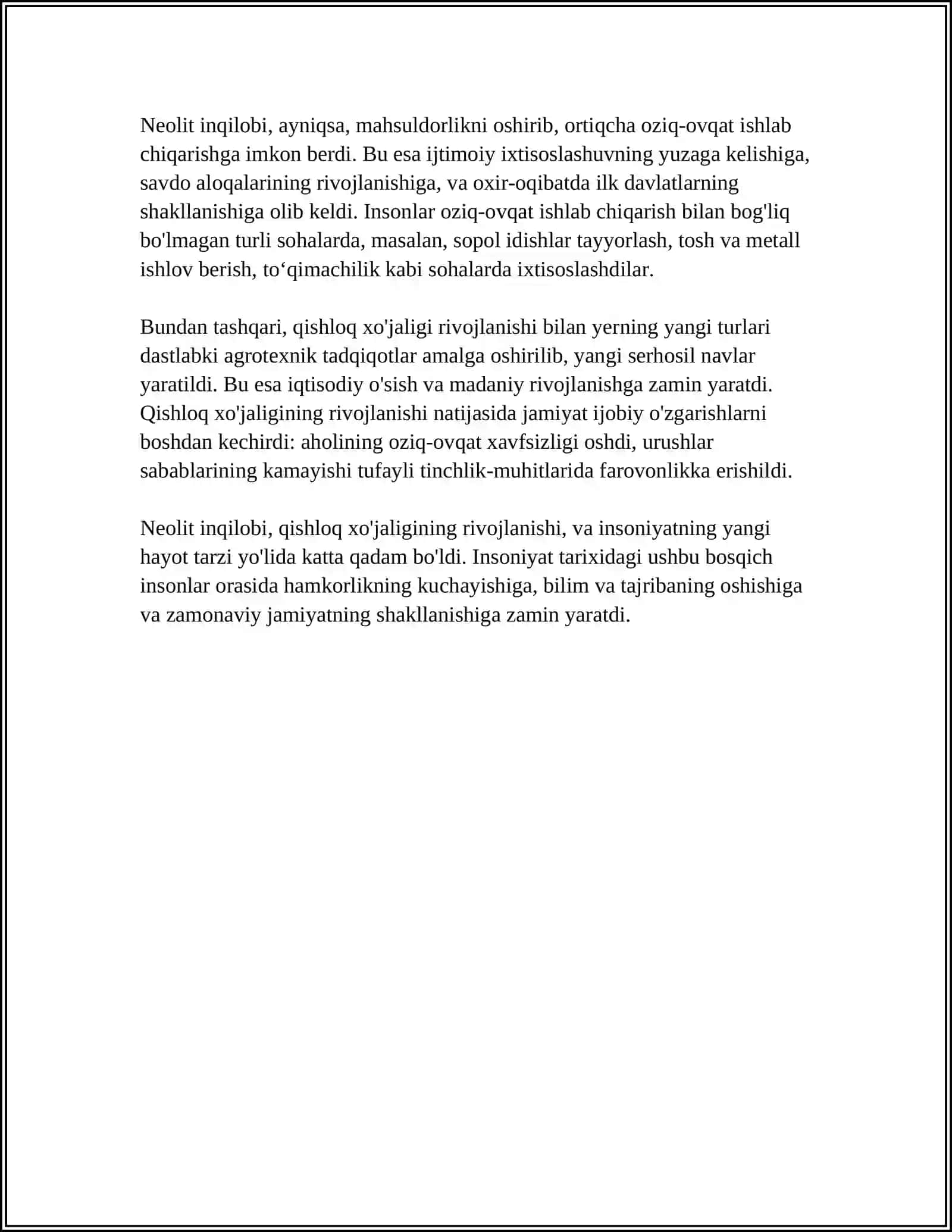 HISTORY OF AGRICULTURE 4