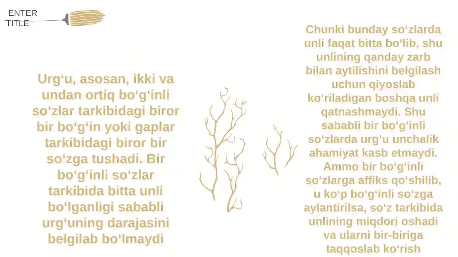 TALABASI URALOVAMARJONANING IFODALI O’QISH "FANIDAN TAYYORLAGAN TAQDIMOTI 4