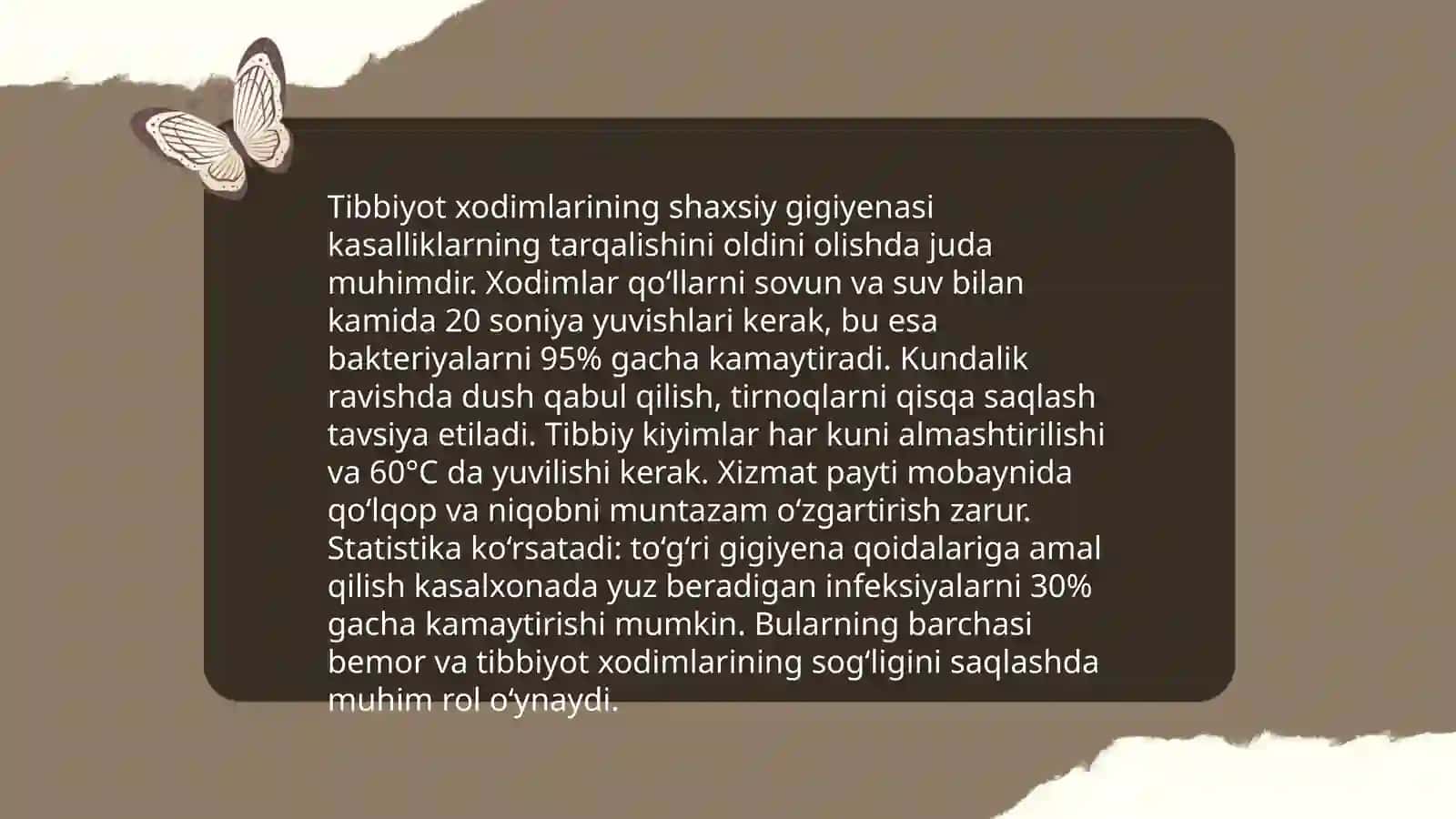 Davolash-profilaktika muassasalari gigiyen 4