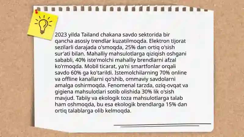 Tayland davlati chakana savdosi 4