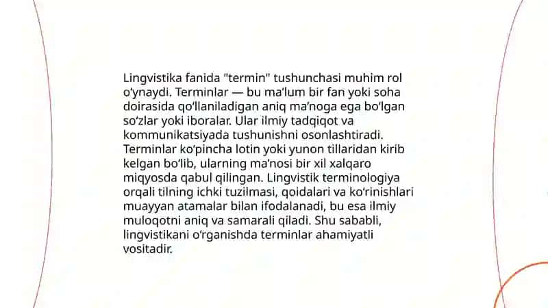 Terminologiya Lingvistikasi 4