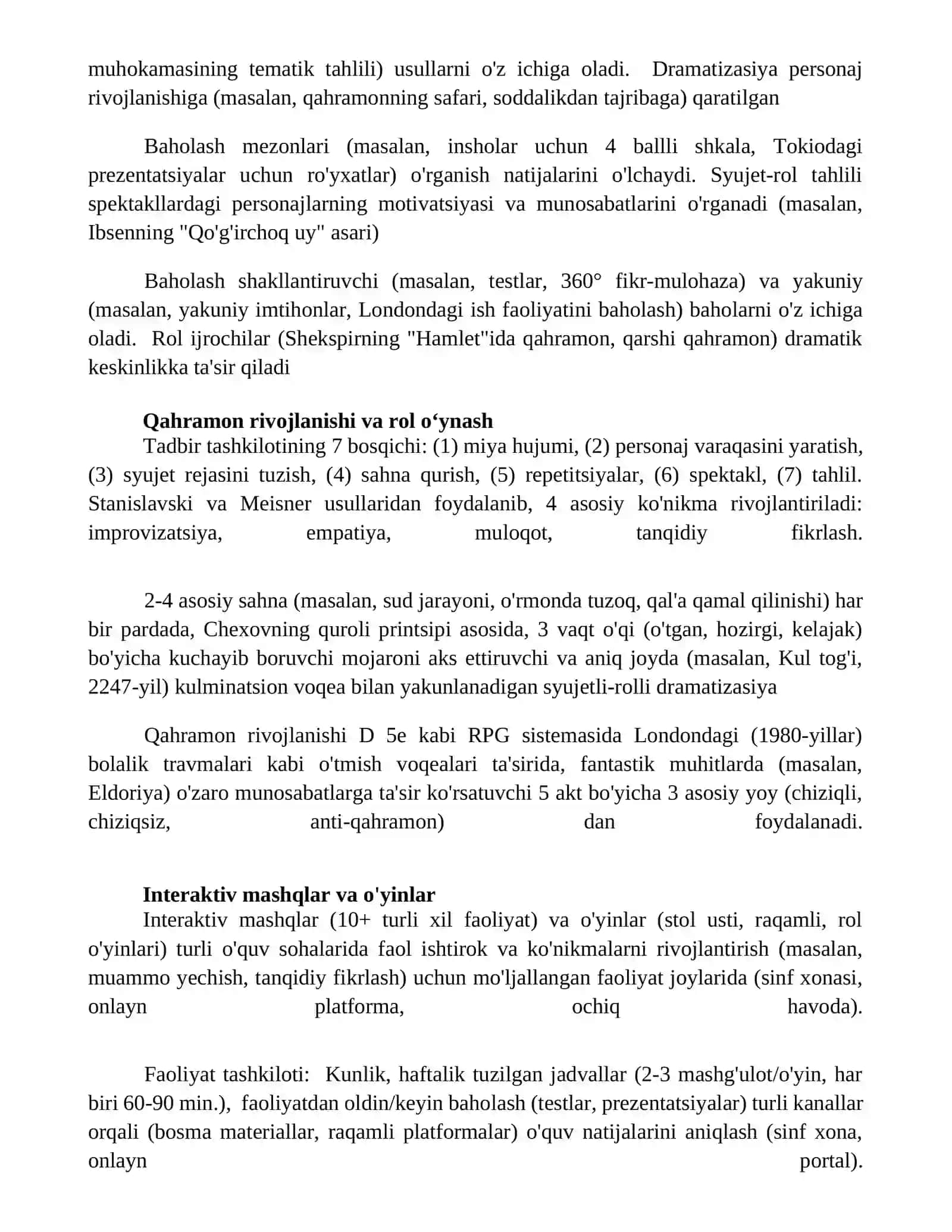 Tadbirlarni tashkil etish strategiyalari 4