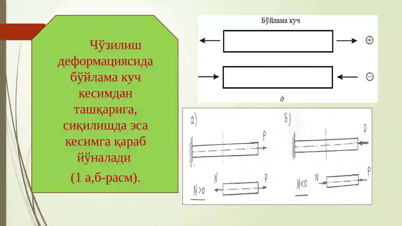 ҚУРИЛИШ МЕХАНИКАСИ (МАТЕРИАЛЛАР ҚАРШИЛИГИ) 4