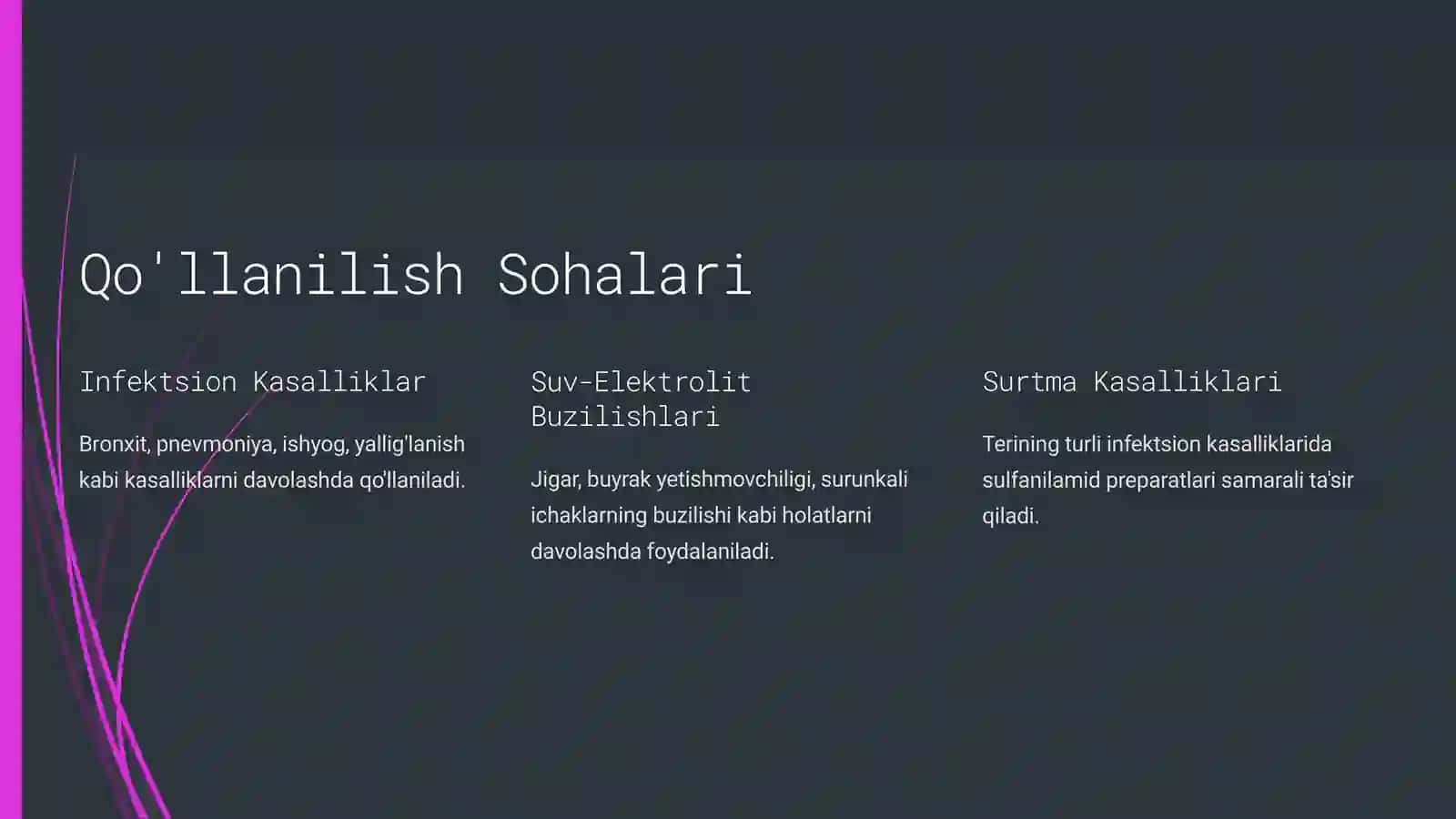 Kombinirlangan Sulfanilamid Preparatlar 4