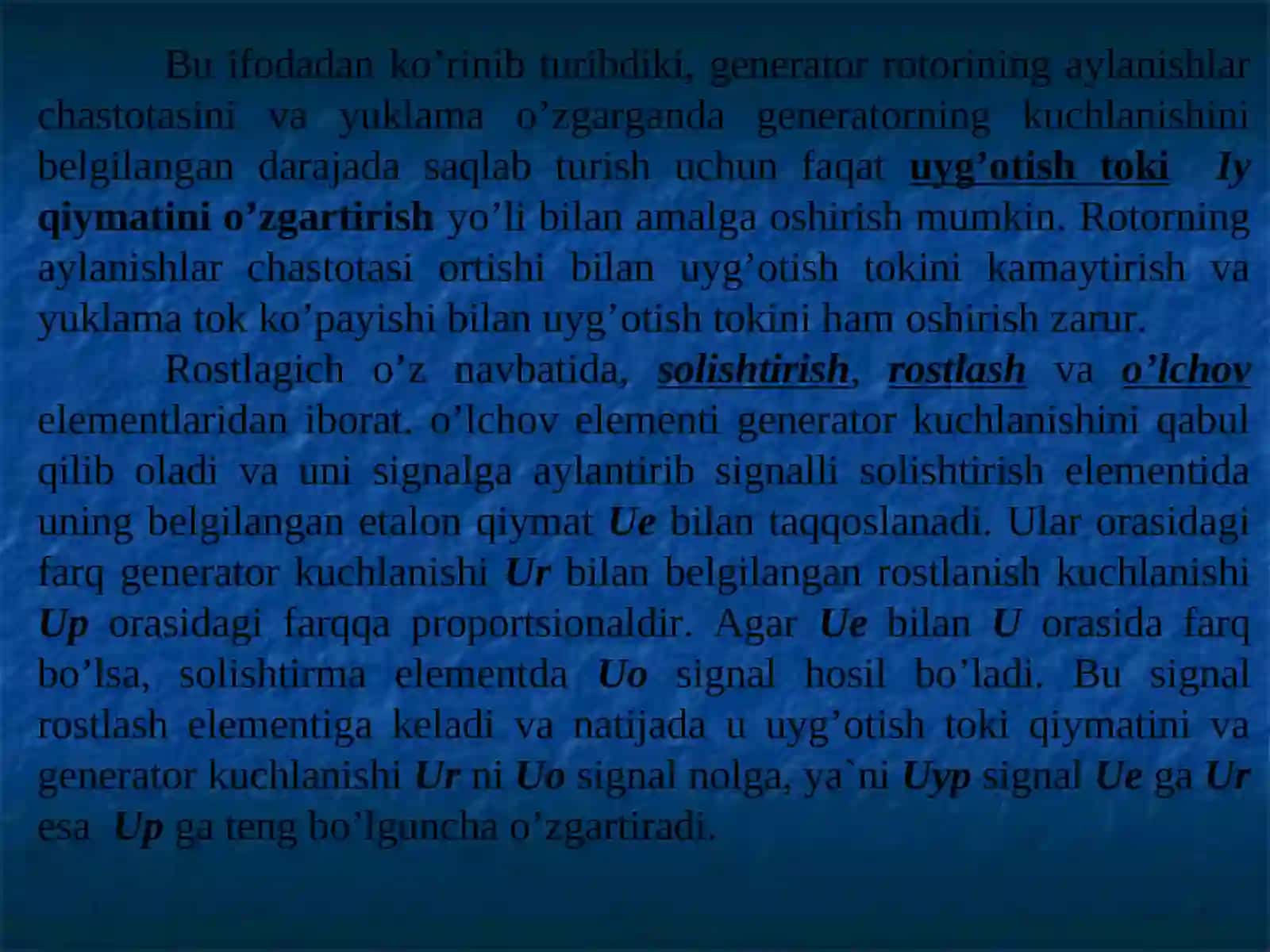 Ma’ruza.Kuchlanishini rоstlagichlari 4