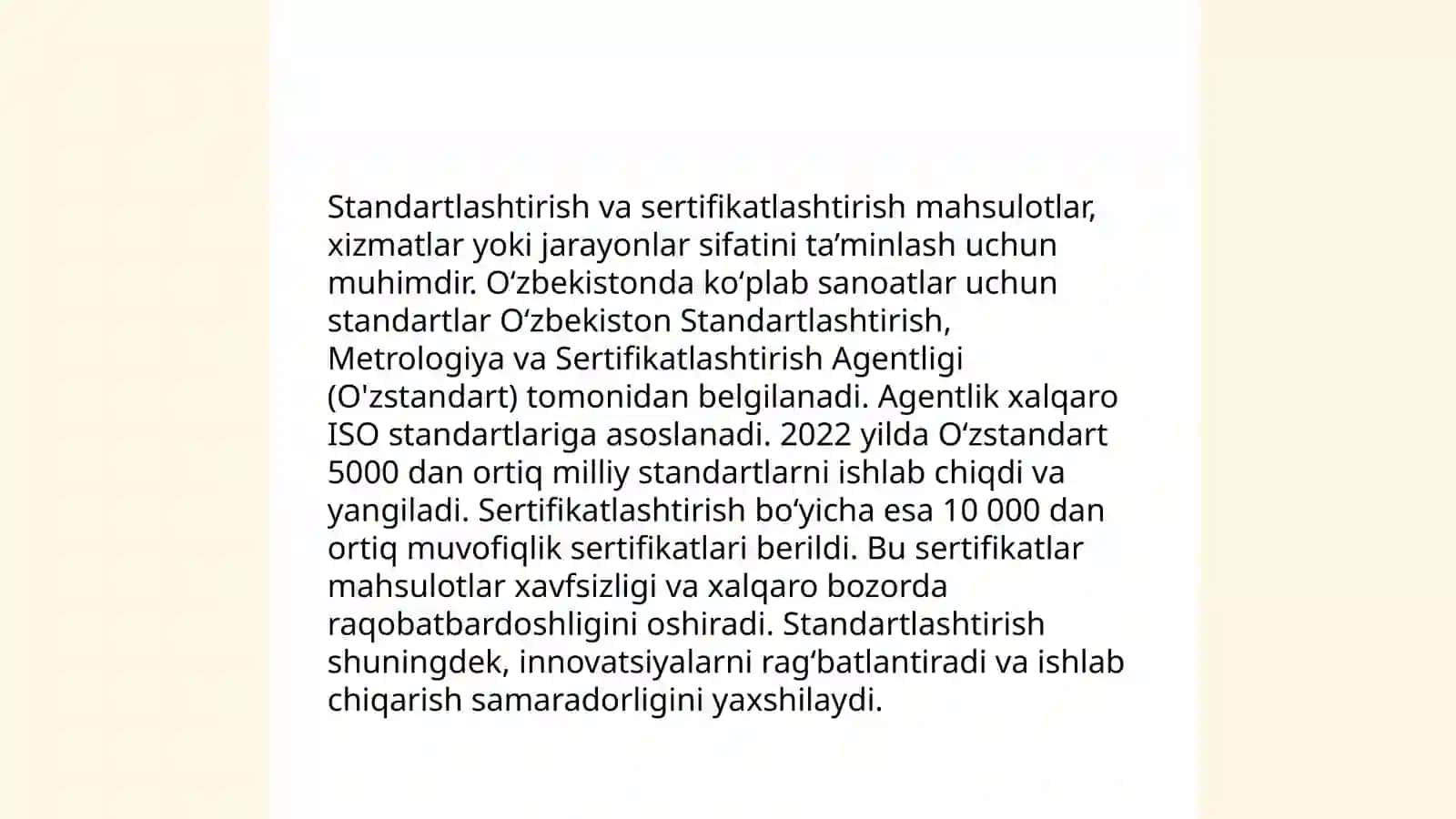 Mahsulot sifatini nazorat qilish tizimi 4