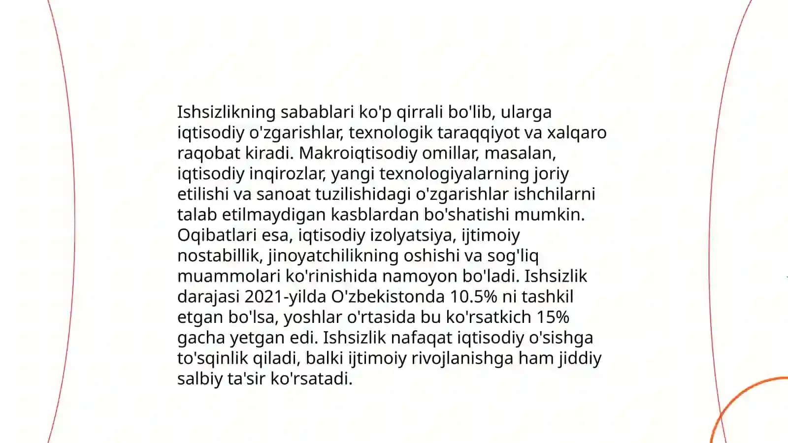 Bandlik va ishsizlik 4