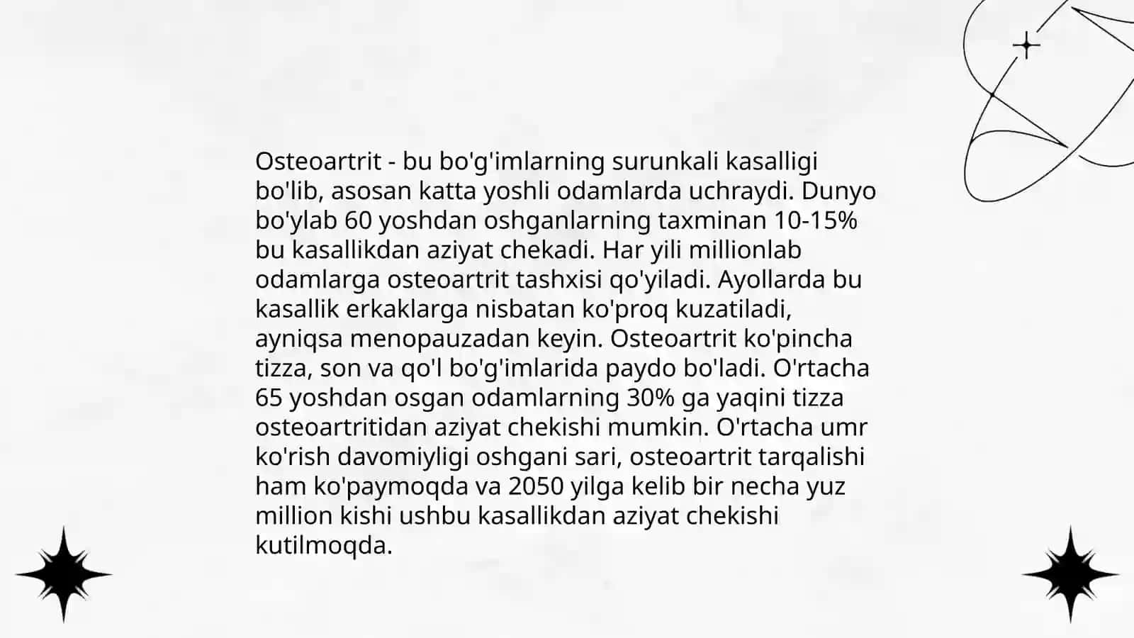 Tayanch harakat apparati patologiyasining turlari 4