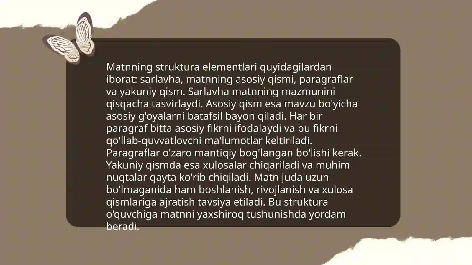 Matn va uning turlari 4