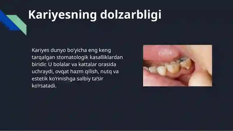 Kariyes haqida tushuncha 4