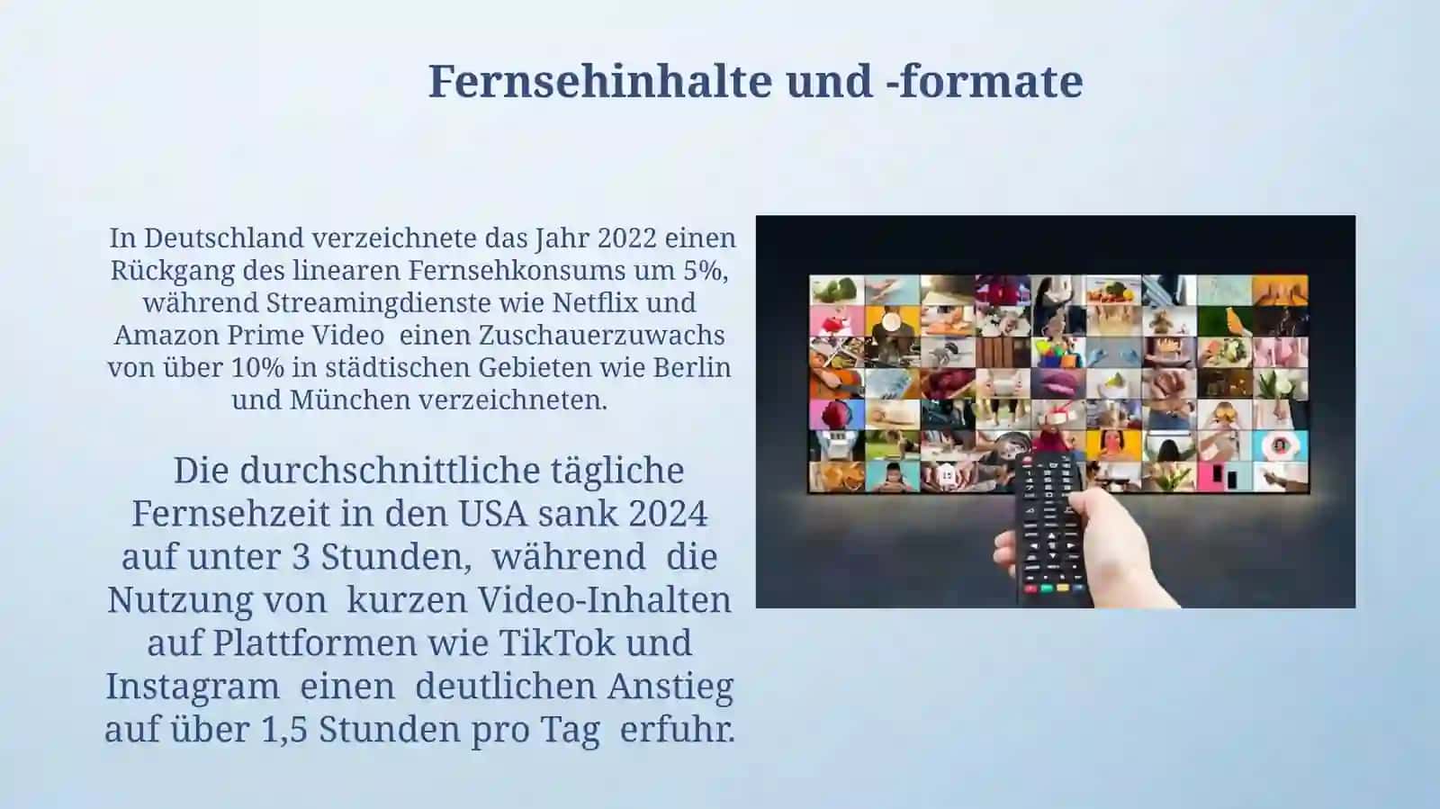 Fernsehkonsum 4