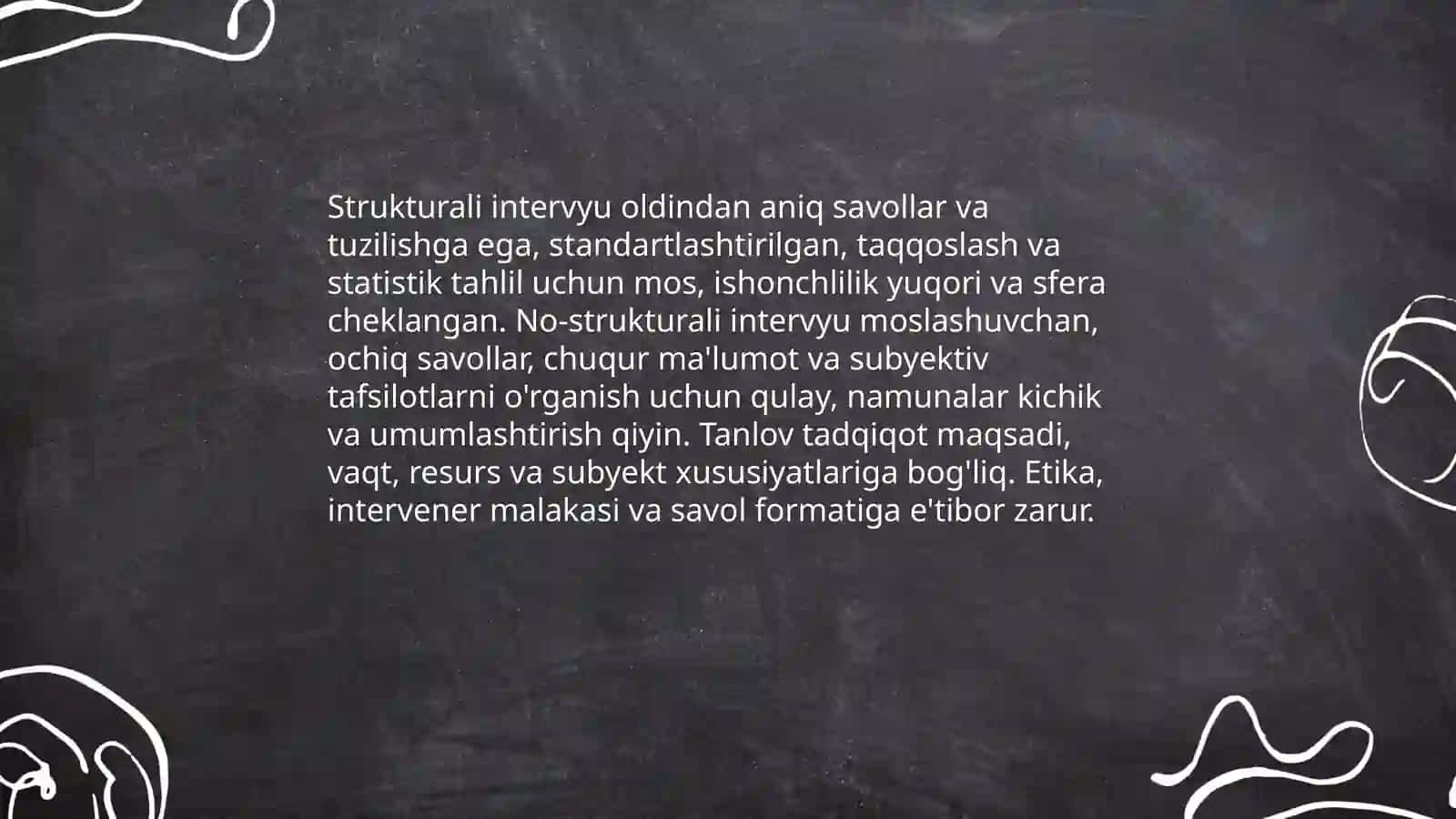 Shaxsni o'rganish metodlari 4