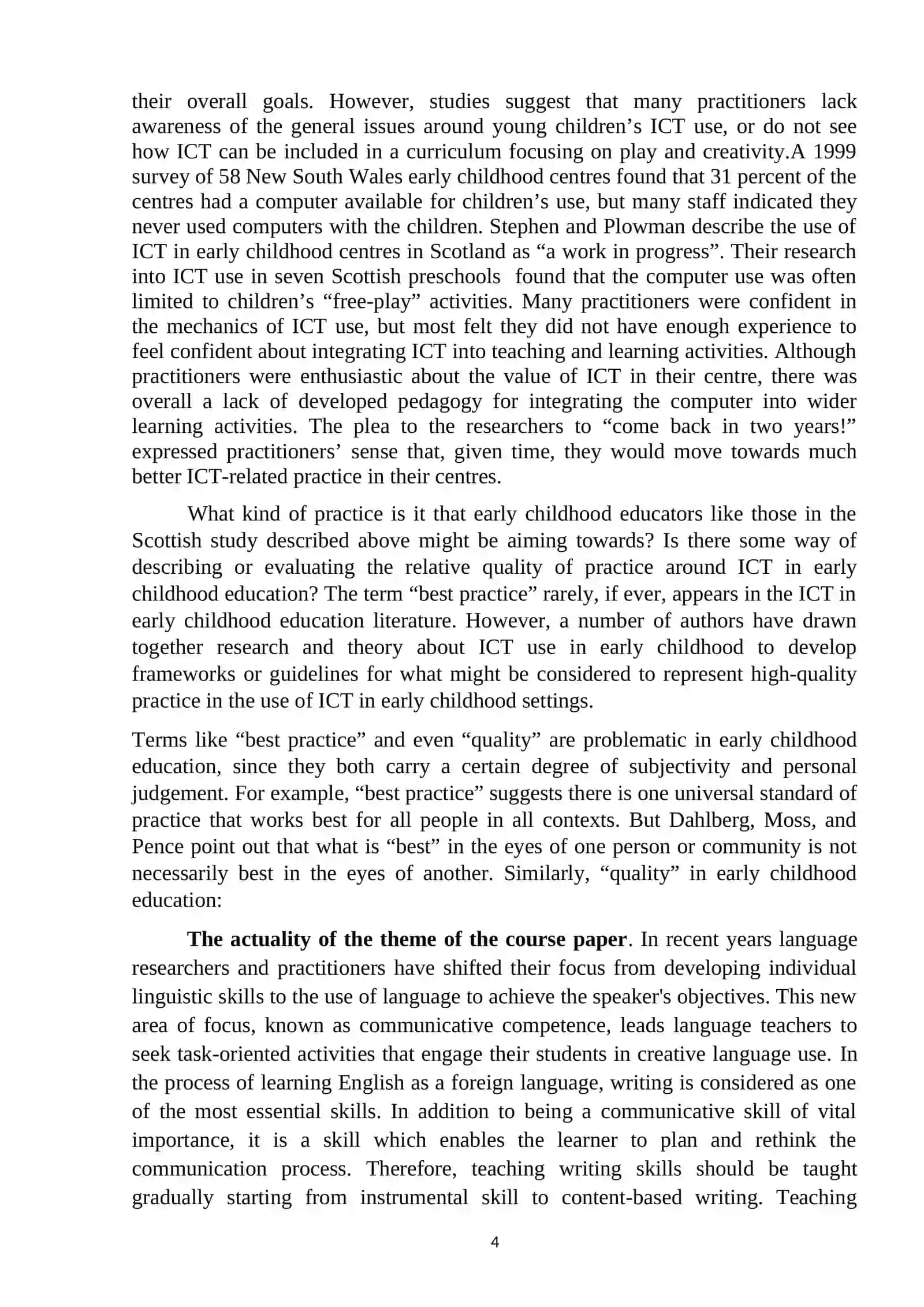 Role of ICT in Improving Teacher's Competence 4