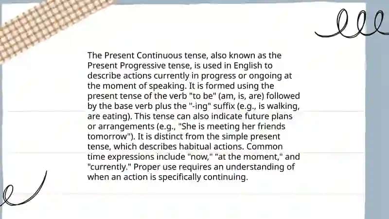 Tenses 4