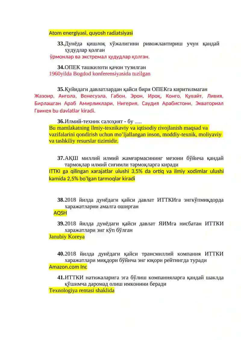 Жаҳон иқтисодиёти 4