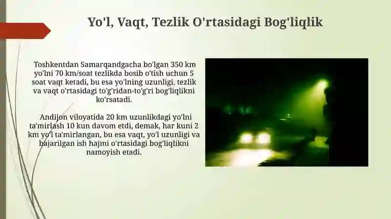Abduraxmonova Nigoraning Matematika fanidan tayyorlagan taqdimoti 4