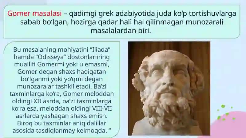 Jahon adabiyotshunosligida gʻomer masalasi 4